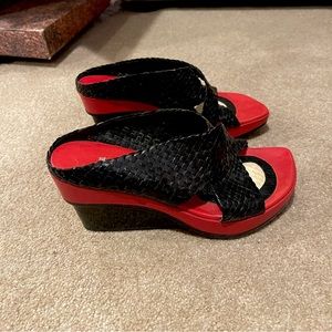 Vintage (Sexy) Stephane Kélian Paris made in France Wedge Heels